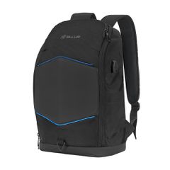 Tellur GlowPack Laptop Backpack Μαυρη LED Λωρίδες Φωτισμού Θήκη Laptop 15,6″ (TLL611282)