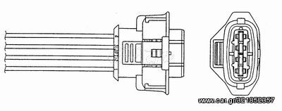 NGK 93122 Αισθητήρας λάμδα για Opel