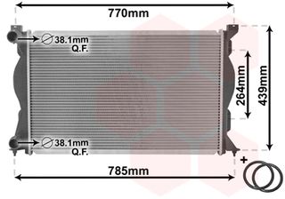 Ψυγείο AUDI A6 C6 2.0 TDI-TFSI 04-11 - 03002233