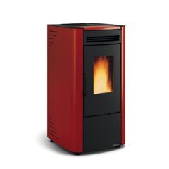 Σόμπα Pellet La Nordica Ketty Evo 2.0 6.5kW - Μπορντό - Περγαμηνή