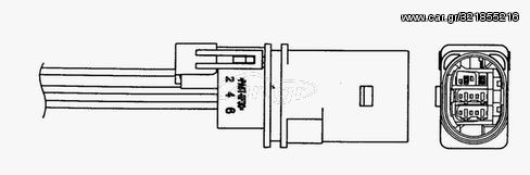 NGK 93808 Αισθητήρας λάμδα για ALFA-ROMEO , CHRYSLER , FIAT , LANCIA