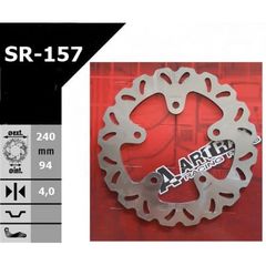 ΔΙΣΚΟΠΛΑΚΑ ARTRAX ΜΑΡΓΑΡΙΤΑ ΓΙΣΑ SYM GTS 250/300 ΕΜΠΡΟΣ