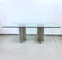 Τραπέζι Τραπεζαρίας από Γρανίτη της ΒΕΤΑΣ ΣΤΕΦΑΝΙΔΟΥ ΤΣΟΥΚΑΛΑ ‘VST’ - 230 x 110cm