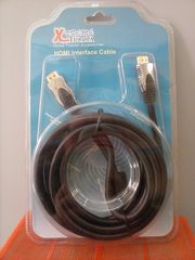 Καλώδιο (cable) HDMI - HDMI 3m +ethernet Επίχρυσες επαφές