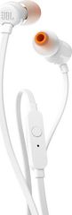 JBL T110 Λευκά Ενσύρματα Ακουστικά *