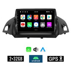 KIROSIWA 2+32GB FORD KUGA (μετά το 2013) Android οθόνη αυτοκίνητου 2GB με GPS WI-FI (ηχοσύστημα αφής 9" ιντσών OEM Youtube Playstore MP3 USB Radio Bluetooth Mirrorlink εργοστασιακή, 4x60W, AUX) DX-712