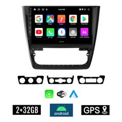 KIROSIWA 2+32GB SKODA YETI (2014 - 2017) Android οθόνη αυτοκίνητου 2GB με GPS WI-FI (ηχοσύστημα αφής 10" ιντσών OEM Youtube Playstore MP3 USB Radio Bluetooth Mirrorlink εργοστασιακή, 4x60W, AUX) DX-71