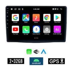 KIROSIWA 2+32GB FIAT 500L (μετά το 2012) Android οθόνη αυτοκίνητου 2GB με GPS WI-FI (ηχοσύστημα αφής 10" ιντσών OEM Youtube Playstore MP3 USB Radio Bluetooth Mirrorlink εργοστασιακή, 4x60W, AUX) RS-52