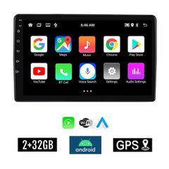 KIROSIWA 2+32GB MITSUBISHI OUTLANDER (2001 - 2005) Android οθόνη αυτοκίνητου 2GB με GPS WI-FI (ηχοσύστημα αφής 9" ιντσών OEM Youtube Playstore MP3 USB Radio Bluetooth Mirrorlink εργοστασιακή 4x60W, AU