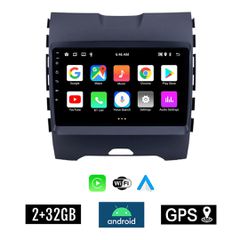 KIROSIWA 2+32GB FORD EDGE (μετά το 2015) Android οθόνη 9" αυτοκίνητου 2GB με GPS WI-FI (Youtube Bluetooth USB Mirrorlink Playstore αφής MP3 9" ιντσών 4x60W ηχοσύστημα) AC-4576