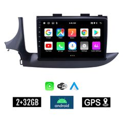 KIROSIWA 2+32GB OPEL MOKKA (μετά το 2016) Android οθόνη αυτοκίνητου 2GB με GPS WI-FI (ηχοσύστημα αφής 9" ιντσών OEM Youtube Playstore MP3 USB Radio Bluetooth Mirrorlink εργοστασιακή, 4x60W, AUX) AC-46