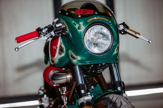 Honda 1989 Honda STEED 400 custom bike-thumb-3