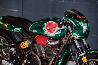 Honda 1989 Honda STEED 400 custom bike-thumb-38