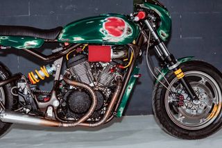 Honda 1989 Honda STEED 400 custom bike-thumb-39