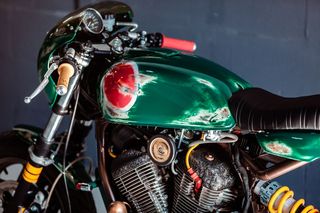 Honda 1989 Honda STEED 400 custom bike-thumb-9