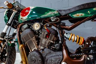 Honda 1989 Honda STEED 400 custom bike-thumb-10