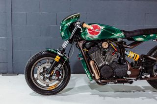 Honda 1989 Honda STEED 400 custom bike-thumb-15