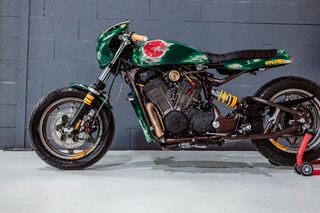 Honda 1989 Honda STEED 400 custom bike-thumb-16