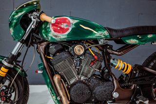 Honda 1989 Honda STEED 400 custom bike-thumb-24