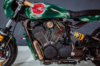 Honda 1989 Honda STEED 400 custom bike-thumb-25
