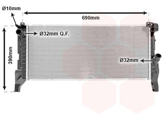 Ψυγείο BMW F45/F46/F48, MINI F60/F54/F55/F56/F57 - 06012705