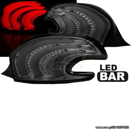 Πισινά Φανάρια Set Για Peugeot 208 12-15 Hatchaback 3D/5D Led Bar Φιμέ JunYan