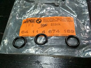 O-rings ψυγείου καλοριφέρ (3) BMW NK 1500-2000tilux