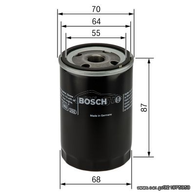 ΦΙΛΤΡΟ ΛΑΔΙΟΥ BOSCH 0986452041