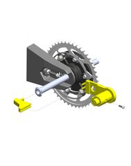 Push & Block Πίσω Κλειδαριά Τροχού Wheel Lock Honda X-ADV 750 17-24/Forza 750 21-24 WL-H02