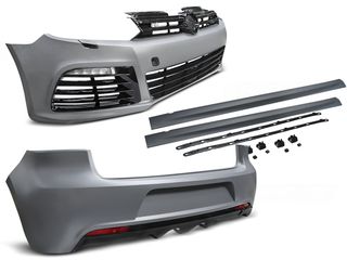 BODY KIT ΓΙΑ VW ​​GOLF 6 R20 STYLE Μπροστινός προφυλακτήρας πίσω προφυλακτήρας και πλαϊνές ποδιές