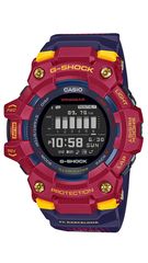 Ρολόι Casio G-Shock Smartwatch Bluetooth Limited Edition FC Barcelona με μωβ λουράκι GBD-100BAR-4ER