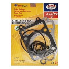 Φλάντζες κεφαλής σετ με τσιμούχα Honda Supra X 125 Inj Helmin ASPIRA