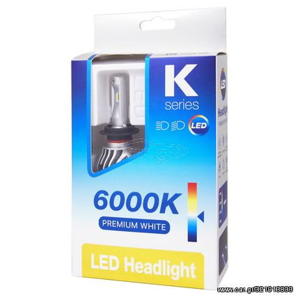 ΣΥΣΤΗΜΑ LED D6 H7 CANBUS & EMC 50W 6000LM