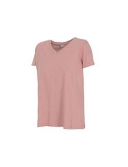 4F Γυναικείο Αθλητικό T-shirt με V Λαιμόκοψη Ροζ H4L22-TSD352-56S