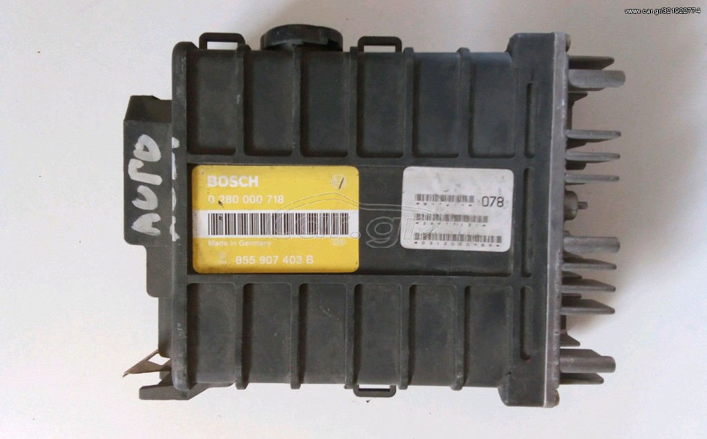 Εγκέφαλος κινητήρα Audi 80  B3 Bosch 0280000718-855907403B