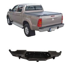 Toyota Hilux (Vigo) 2005-2015 Σιδερένιος Οπίσθιος Προφυλακτήρας [Falcon]