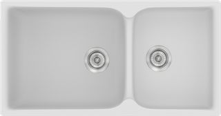 Sanitec Νεροχύτης 307 Classic 92×51 307-00-White