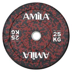 Επαγγελματικοί Δίσκοι Bumper Plate 25 κιλών Splash 84807 AMILA