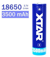 Xtar Μπαταρία Επαναφορτιζόμενη 18650 3.500mAh