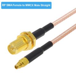 SMA Female / RP-SMA Female σε MMCX Male 10 εκατοστα (oem)