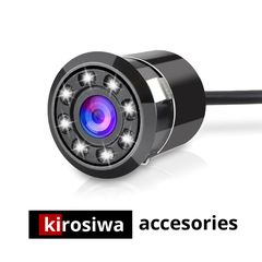 Κάμερα οπισθοπορείας αυτοκινήτου (χωνευτή) με 8 led για νυχτερινή όραση (KIROSIWA High Definition προφυλακτήρα 1-DIN 2DIN οθόνη ράδιο OEM) RX-9568