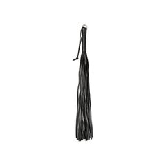 Leather Black Whip Soft - 24 Strings