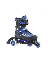 Inline Skates Outrace Inline Αυξομειούμενα Rollers Μπλε Ενηλίκων/Παιδικά