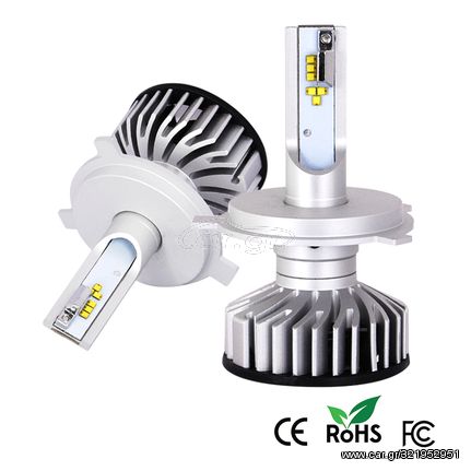 ΣΥΣΤΗΜΑ LED F2S CANBUS H4 25W 2400LM,6000-6500K