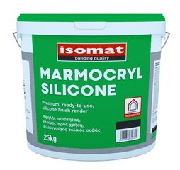 MARMOCRYL SILICONE FINE ΠΑΣΤΑ 1.5mm ΛΕΥΚΟ ISOMAT 25kg (2b)(45)