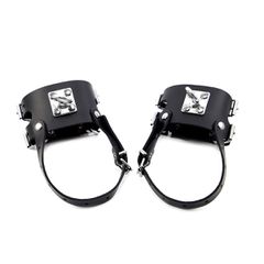 Kiotos Leather Ankle Restraints with Heavy O-Ring