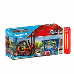 Playmobil City Action Κλαρκ Εμπορευμάτων (70772)& Δώρο Λαμπάδα
