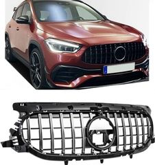 ΜΑΣΚΑ ΕΜΠΡΟΣ Mercedes GLA H247 (2020-up) GT-R Panamericana Design Black Chrome