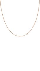 Κολιέ αλυσίδα Excite-fashion ροζ χρυσό ασήμι 925 19RG