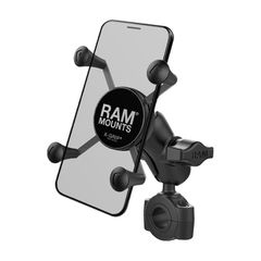 RAM Mounts, Βάση Κινητού για εφαρμογή σε μοτοσικλέτα X-Grip Phone mount Torque rail base. Small phone
